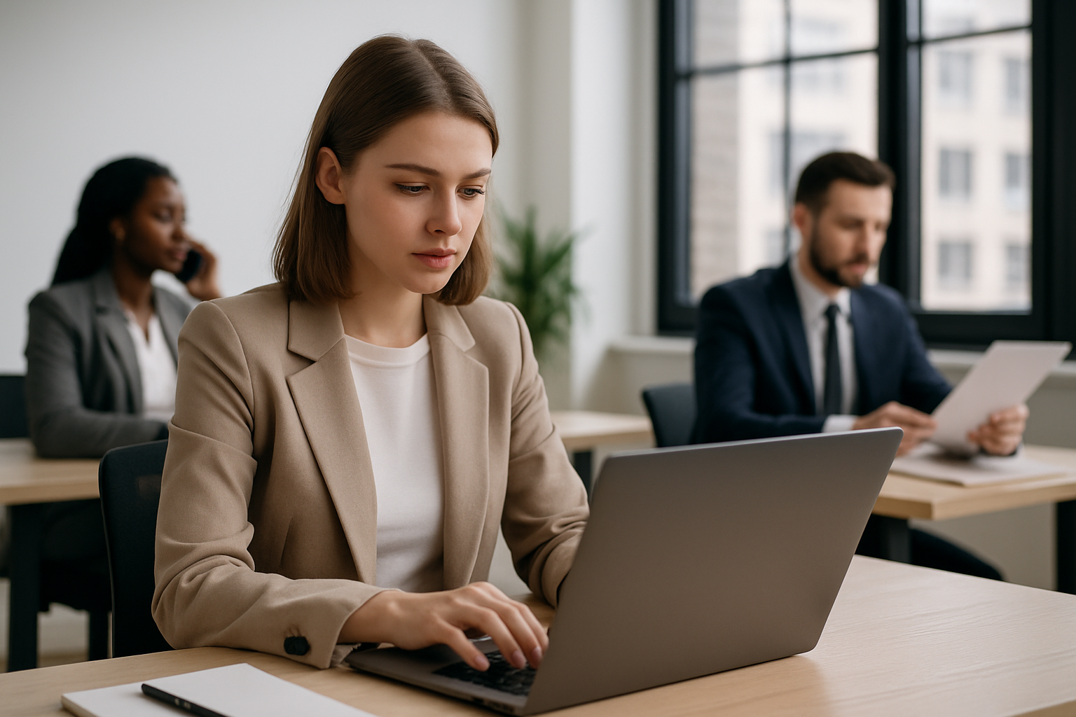 Virtual assistant working